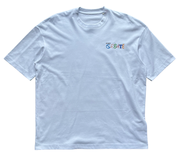 Studio Create Font T-shirt (White)